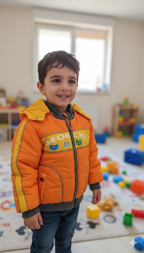 کاپشن بچگانه